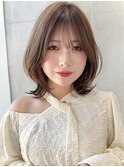 Say.ハッシュカット顔周りカットワンホンレイヤーシャギーカット