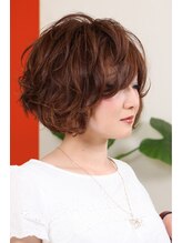 ヘアーファッジ(HAIR FUDGE)&nbsp;パーマ　『FUDGE』大人可愛いショートパーマ