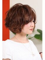 ヘアーファッジ(HAIR FUDGE) パーマ 『FUDGE』大人可愛いショートパーマ