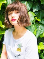 リリアン 表参道(relian)&nbsp;ハイライト×寝ぐせ風ボブ relian