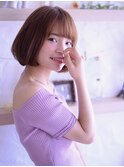 ナチュラルワンレンボブ【PREGO】