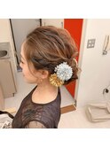着物ヘアセット