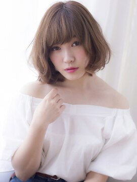 マイラ 銀座(myla) 大人可愛い透明感小顔ひし形マッシュボブ20代30代40代髪質改善