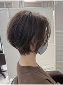 ショートボブ/ダブルカラー/髪質改善/学割U24[下北沢/下北沢駅]