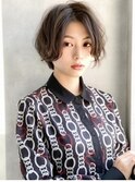 《Agu hair》ふわっと軽カールショートボブ