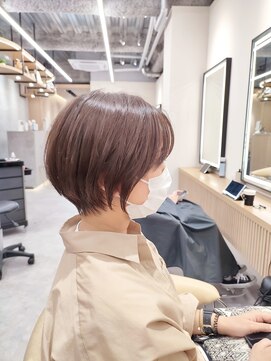 ロンドプロフィール 浦和(Lond profil) 【lond.海気】大人丸みショート☆似合わせカット、アースカラー