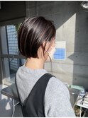 ハイライトボブ/コエル大人カラー
