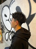 スムーズ 北千住(smoos’) アップバング/ツーブロックマッシュ/波巻き