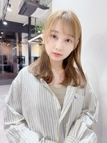 ファンナギンザ(FaNNa ginza) 小顔カット/前髪/シースルーバング/ワンカール/透明感カラー