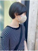 耳かけ丸みショート