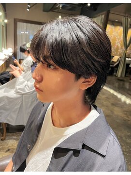 アドール(ADOR) #シースルーマッシュ#カルマパーマ#センターパート