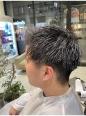 メンズアップバング