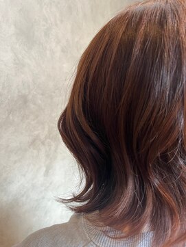 オーガニック ヘアサロン クスクス(organic hair salon kusu kusu) 艶ベージュ×ゆるふわ