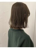 透けオリーブグレージュ