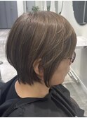 *After→Before*右スワイプ【白髪ぼかしベージュ】[30代40代50代