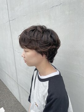 ヘアサロン エン(hair salon en.) ナチュラルショートパーマ