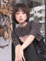 エムスラッシュ 本牧(M.SLASH)&nbsp;ショートレイヤー/ウルフショート/マッシュボブ/暗髪/本牧