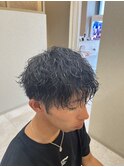 メンズ波巻きパーマ