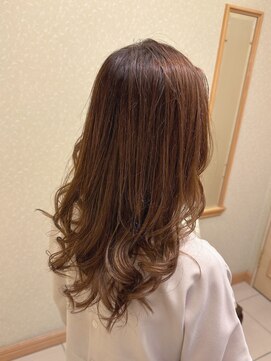 松本平太郎美容室 銀座本店 イノアカラー×ベーシックブラウン/30代40代50代60代