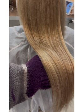 スタイル 横浜(STYLE) エクステンション/ブロンドカラー長さだし/ダブルカラー