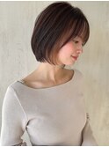みねスタイル♪ 似合わせ ショート ボブ 30代 40代 小顔 新宿