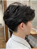 メンズカット 爽やかビジネススタイル 77
