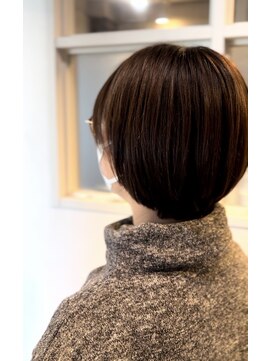 コハク(COHAQ BEAUTY AND RESORT) ショートボブ/大人ショートボブ/ボブ/30代/40代