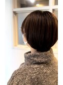ショートボブ/大人ショートボブ/ボブ/30代/40代