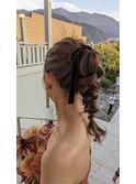 ウェディングヘアセット