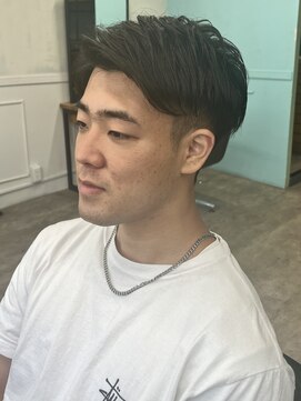 ヌーク 押上店(NooK) アップバング／束感ショート/／メンズ／押上