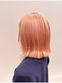Wカラーほんのりピンクオレンジ