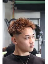 スキル(SKILL)&nbsp;【SKILL】メンズカット/パーマ/ブリーチ/眉毛/フェザーショート