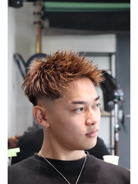 スキル(SKILL) 【SKILL】メンズカット/パーマ/ブリーチ/眉毛/フェザーショート