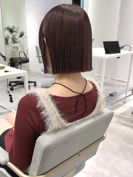 ヨーク(YOKE) 【YOKE】ミルクティーベージュピンクベージュダブルカラー