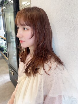 シロ(SiLO) 顔まわりレイヤー◯ピンクコーラル