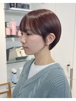 ロンドアンメゾン 原宿(Lond un Maison.)&nbsp;ミニウルフレイヤーカット顔周り前髪韓国ショートボブ/原宿