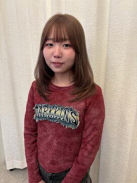 ボタン ハカタ(VOTAN hakata) 【votan坂本早苗】ミルクティーベージュ/レイヤー/ミディアム