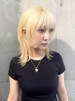 ラニヘアサロン(lani hair salon)&nbsp;ブロンドカラー/抜きっぱなし/ブリーチ/ダブルカラー/レイヤー