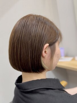 ノイ(noi.) 【noi.】耳かけミニボブ×イヤリングカラー