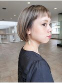 丸みショートボブ/ショートカット/ショートヘア/20代/30代/40代