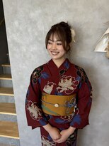 ラニ(Lani)&nbsp;浴衣着付け/高めお団子/ロング