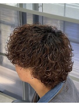 メンズ サロン ドット トウキョウ 町田店(men's salon dot. tokyo) ウルフ×波巻きパーマ