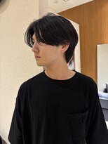 ヤイエ 青山店(yiye)&nbsp;表参道フェザーパーマニュアンスパーマ前髪パーマセンターパート