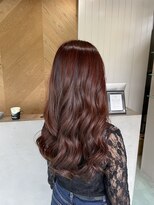 エイト 沖縄豊崎店(EIGHT toyosaki) 【EIGHT 豊崎】お客様スタイル_レッドブラウン