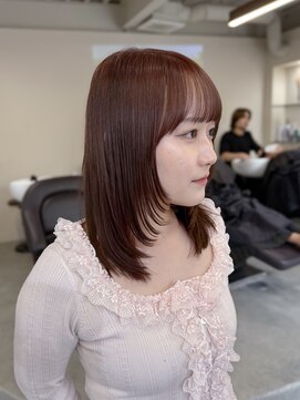 マセナ(Masena) 20代ミディアムレイヤー×ココアブラウン