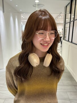 ビーハイブアヴェダ PARCO2店(BEHIVE AVEDA) ブリーチなしマロンベージュ/sakuya