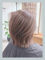 エルコット(elcot)&nbsp;明るめカラーで白髪ぼかし◆ナチュラルウルフ