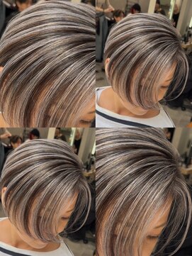 レディアル 大宮(REDEAL ope.) 【みちよ指名】白髪率に合わせた白髪ぼかし