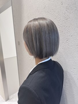 カルム 天神大名(calme) 【calme】ダークアッシュ ダークグレージュ ブリーチカラー