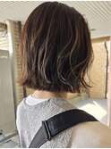 パーマ風ボブ